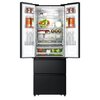 Lodówka HISENSE RF632N4AFE1 4D SkyLine No frost 200 cm Czarna Wi-Fi ConnectLife Metal Tech Cooling Liczba półek 4