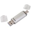 Pendrive HAMA C-Laeta 128GB, USB-C/USB 3.1 Gen. 1 (USB 3.0), Odczyt 70 MB/s Srebrny Pojemność [GB] 128