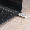 Pendrive HAMA C-Laeta 128GB, USB-C/USB 3.1 Gen. 1 (USB 3.0), Odczyt 70 MB/s Srebrny Szerokość [mm] 18