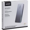 Na zdjęciu znajduje się zestaw elementów do obudowy dysku UGREEN CM777, w tym instrukcja obsługi z napisem "UGREEN M.2 NVMe/SATA SSD Enclosure Model: CM777 | PN: 20565", obudowa, gumowa ramka, śrubokręt, śruba, kabel oraz dodatkowe akcesoria. Widoczne są 