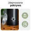 Spieniacz HUSLOG AK-0949 Czarny Funkcje dodatkowe Powłoka nieprzywierająca