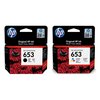 Tusz HP 653 Czarny 5 ml 3YM75AE + Tusz HP 653 Kolorowy 5 ml 3YM74AE