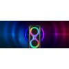 Power Audio MANTA SPK0401 B100, 100W, Bluetooth, Bateria 10 godzin, Bezprzewodowy mikrofon w zestawie, Tryb X-BASS Funkcje dodatkowe Wbudowane efekty świetlne
