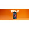 Power Audio MANTA SPK0401 B100, 100W, Bluetooth, Bateria 10 godzin, Bezprzewodowy mikrofon w zestawie, Tryb X-BASS Moc znamionowa RMS [W] 100