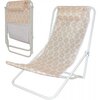 Leżak plażowy PROBEACH 1073842 Pomarańczowy Materiał Stal