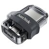 Pendrive SANDISK Ultra Dual Drive 128GB, USB 3.2 Gen. 1 (USB 3.0), Odczyt 130 Mb/s Konstrukcja Wysuwane złącze USB