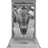 Zmywarka BEKO bPRO500 BDFS26046XQ Autootwieranie drzwi AquaIntense 45cm Srebrny Zużycie wody na cykl [l] 8.9