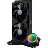 Chłodzenie wodne COOLER MASTER MasterLiquid ML280 Mirror Dodatkowe informacje Automatyczna regulacja prędkości wentylatorów