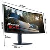 Monitor DELL Alienware AW3425DW 34.2" 3440x1440 240Hz 0.03 ms [GTG] Curved Częstotliwość odświeżania obrazu [Hz] 240