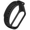 Pasek LUNA do Xiaomi Mi Band 3/4 Czarny X00023 Materiał Silikon