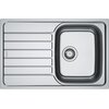 Zlewozmywak jednokomorowy z ociekaczem FRANKE Spark SKN 611-78 50 101.0712.230 Stalowy 50x78