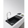 Zlewozmywak jednokomorowy z ociekaczem FRANKE Fresno FSG 611-88 114.0616.465 Onyx 49.5x87.7 Wykonanie Fragranite