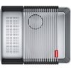 Zlewozmywak jednokomorowy FRANKE Mythos MYX 210-50 127.0624.561 Stal szczotkowana 41.2x51.2