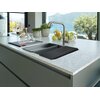 Zlewozmywak jednokomorowy FRANKE Mythos MYX 210-50 127.0624.561 Stal szczotkowana 41.2x51.2 Głębokość [cm] 41.2
