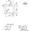 Zlewozmywak jednokomorowy FRANKE Box BXX 210/110-45 127.0453.655 Stal szczotkowana 45x49 Bateria w zestawie Nie