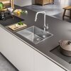 Bateria FRANKE Kubus Pull-out spray 115.0529.207 Stal szlachetna Kolor Stal szczotkowana