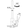 Bateria FRANKE Kubus Pull-out spray 115.0529.207 Stal szlachetna Rodzaj baterii Jednodźwigniowa