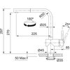 Bateria FRANKE Atlas Neo Sensor 115.0625.523 Stal szlachetna Możliwość podłączenia filtra wody Nie