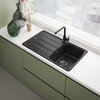 Bateria FRANKE Lina L Pull-out 115.0728.484 Onyx Typ Stojąca