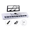 Keyboard MUSICMATE MM-01 KeyDeluxe Biały Dynamiczna klawiatura Nie