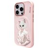 Etui NIMMY Magnetic Fashion Cute Pet MagSafe do Apple iPhone 16 Pro Różowy Seria telefonu iPhone