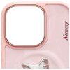 Etui NIMMY Magnetic Fashion Cute Pet MagSafe do Apple iPhone 16 Pro Różowy Model telefonu iPhone 16 Pro