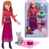 Lalka DISNEY FROZEN Kraina Lodu Księżniczka Anna i wilczek JFG17 Typ Lalka z akcesoriami