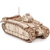Zabawka drewniana LITTLE STORY World of Tanks 3D Char B1 (1078 elementów) Seria World of Tanks