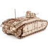 Zabawka drewniana LITTLE STORY World of Tanks 3D Char B1 (1078 elementów) Wiek 14+