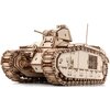 Zabawka drewniana LITTLE STORY World of Tanks 3D Char B1 (1078 elementów) Załączona dokumentacja Instrukcja obsługi w języku polskim