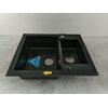 Zlewozmywak ALVEUS Rock 80 1218011 Czarny Komora 1 320 x 400 x 160 mm