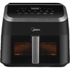 Air Fryer Frytkownica beztłuszczowa MIDEA Space Master MAD85000ADK z okienkiem do obserwacji postępów gotowania