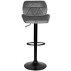 Hoker EHOKERY Grappo Black Velvet Grafitowy Materiał Welur