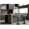 Hoker EHOKERY Grappo Black Velvet Grafitowy Tapicerowany Tak