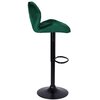Hoker EHOKERY Grappo Black Velvet Ciemnozielony Materiał Welur