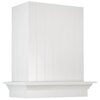 Okap VDB Genesis 90 Biały 680m3/h 61dB klasa B Filtr przeciwtłuszczowy Aluminiowy