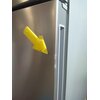 Lodówka MIDEA MDRB489FGE02O No Frost 201cm Inox Komora świeżości Tak