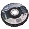 Tarcza do szlifowania GRAPHITE 58T450 o średnicy 125 mm z otworem 22,2 mm, przeznaczona do metalu i stali nierdzewnej, z maksymalną prędkością obrotową 7800 min⁻¹. Na etykiecie znajdują się piktogramy dotyczące bezpieczeństwa, kod kreskowy oraz numer 12.1