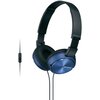 Słuchawki SONY MDR-ZX310 Nauszne, Dźwięk przestrzenny Niebieski