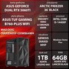 Komputer MAD DOG DIAXID605F-I20WB64WH i5-14400F 64GB RAM 1TB SSD GeForce RTX5060Ti DLSS 4 Wi-Fi Windows 11 Home Procesor Intel Core i5-14400F