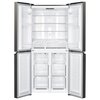 Lodówka MPM 434-SBF-04 Side by Side No Frost 180cm Srebrna System Multi Flow Liczba półek 4