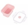 Lunch box NILS CAMP NC4105 355 ml Różowy Materiał wykonania Silikon