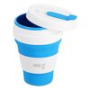 Kubek turystyczny NILS CAMP NC4103 475 Ml Niebieski Materiał Silikon spożywczy (LFGB), BPA free