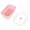 Lunch box NILS CAMP NC4105 500 ml Różowy Materiał wykonania Silikon