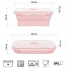Lunch box NILS CAMP NC4105 500 ml Różowy Materiał wykonania Polipropylen