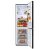Lodówka AMICA FK3356.4GBDF(D) No Frost 185.5cm Czarna Liczba półek 4