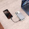 Powerbank TECH-PROTECT PB15 LifeMag MagSafe 10000 mAh Srebrny Pojemność nominalna [mAh] 10000