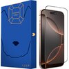 Szkło hartowane ILERA Permium Sapphire Ultra+ do Apple iPhone 16 Pro Max + szkło na obiektyw Cechy dodatkowe Wykończenie krawędzi w kolorze czarnym