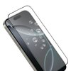 Szkło hartowane ILERA Deluxe Frosted do Apple iPhone 16 Pro Cechy dodatkowe Wykończenie krawędzi w kolorze czarnym