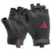 Rękawice treningowe ADIDAS Essential Training (rozmiar L) Czarno-czerwony Usztywniane Tak